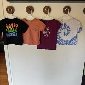 Art class, life is good Youth girls graphic tee bundle size medium 7/8